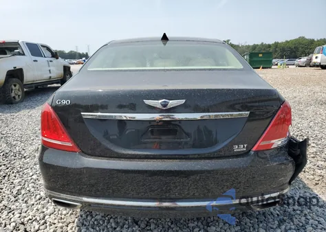 2018 Genesis G90 Premium из США, поврежденный, VIN KMHG34JAXJU037647